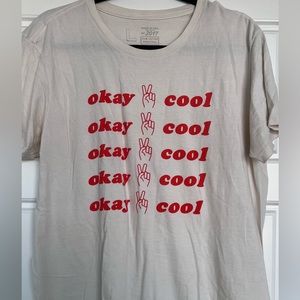 Lou and grey graphic tee